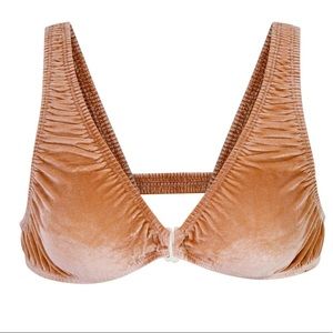SKIMS velvet plunge bra